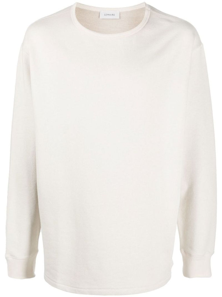 Neutral Dropped Shoulder Sweater