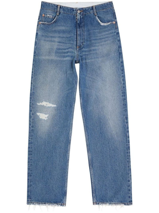 Blue Keyring Straight Leg Jeans