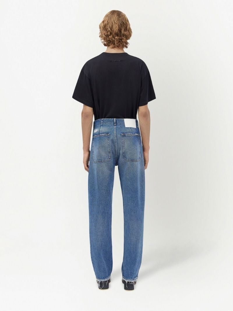 Blue Keyring Straight Leg Jeans