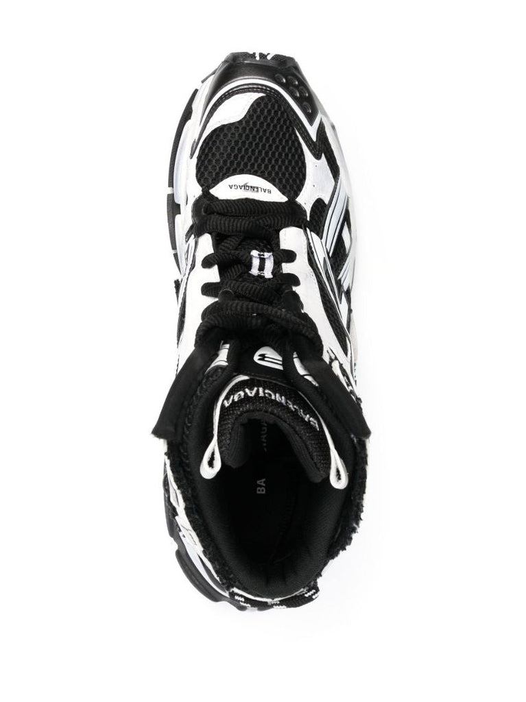 Black Runner High-top Sneakers