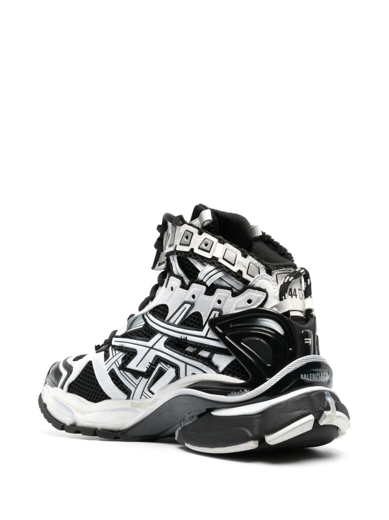 Black Runner High-top Sneakers