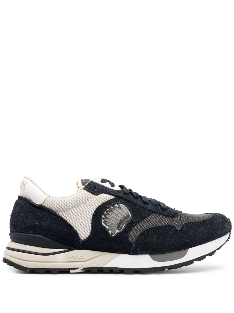 Blue Roland Jogger Suede Sneakers