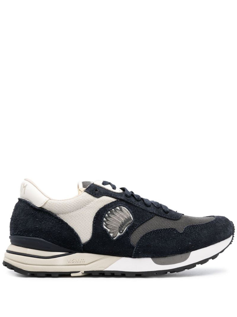 Blue Roland Jogger Suede Sneakers
