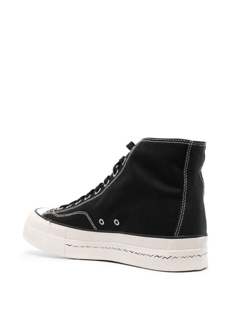 Black Skagway Canvas Sneakers