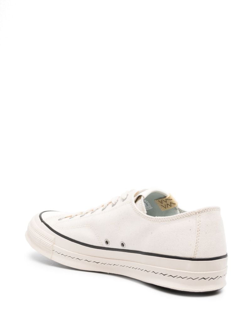 White Skagway Canvas Sneakers