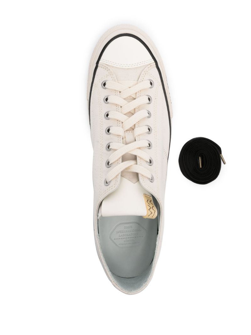 White Skagway Canvas Sneakers