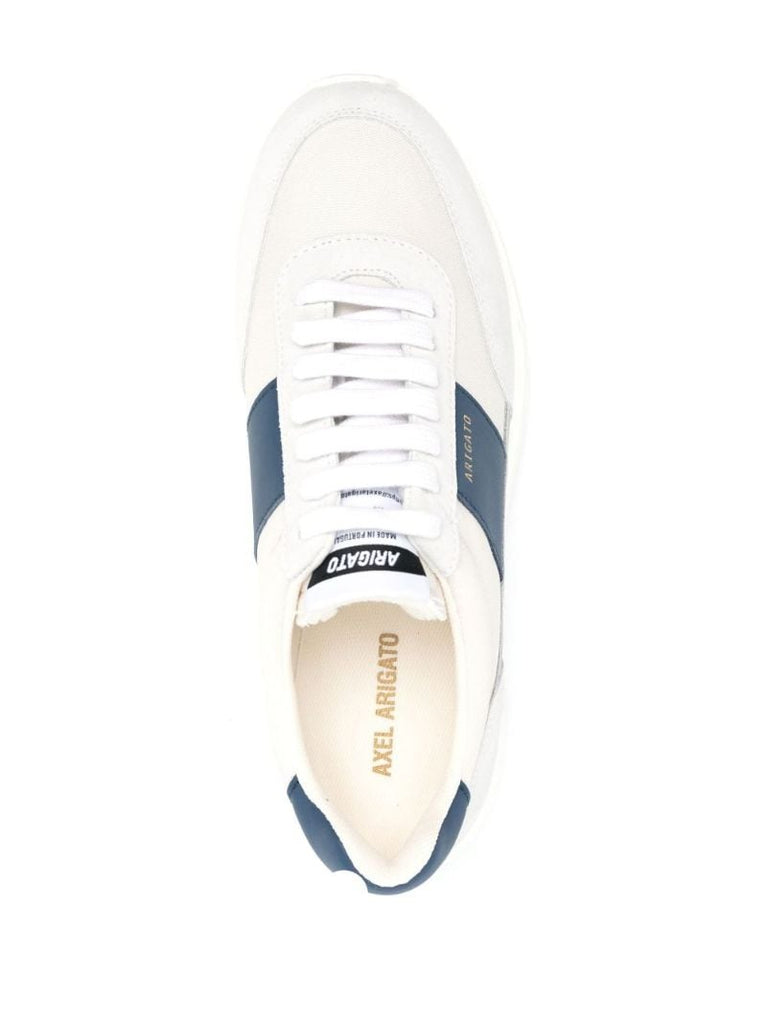 White Genesis Vintage Runner Sneakers