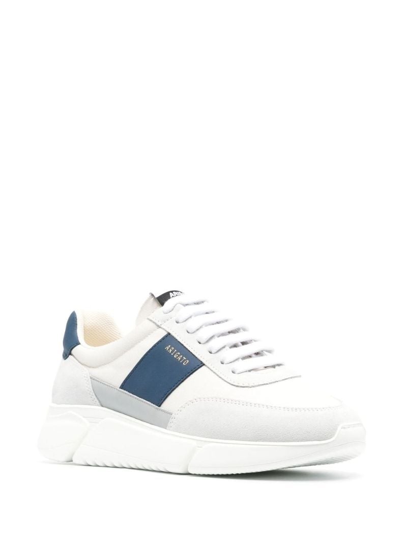 White Genesis Vintage Runner Sneakers