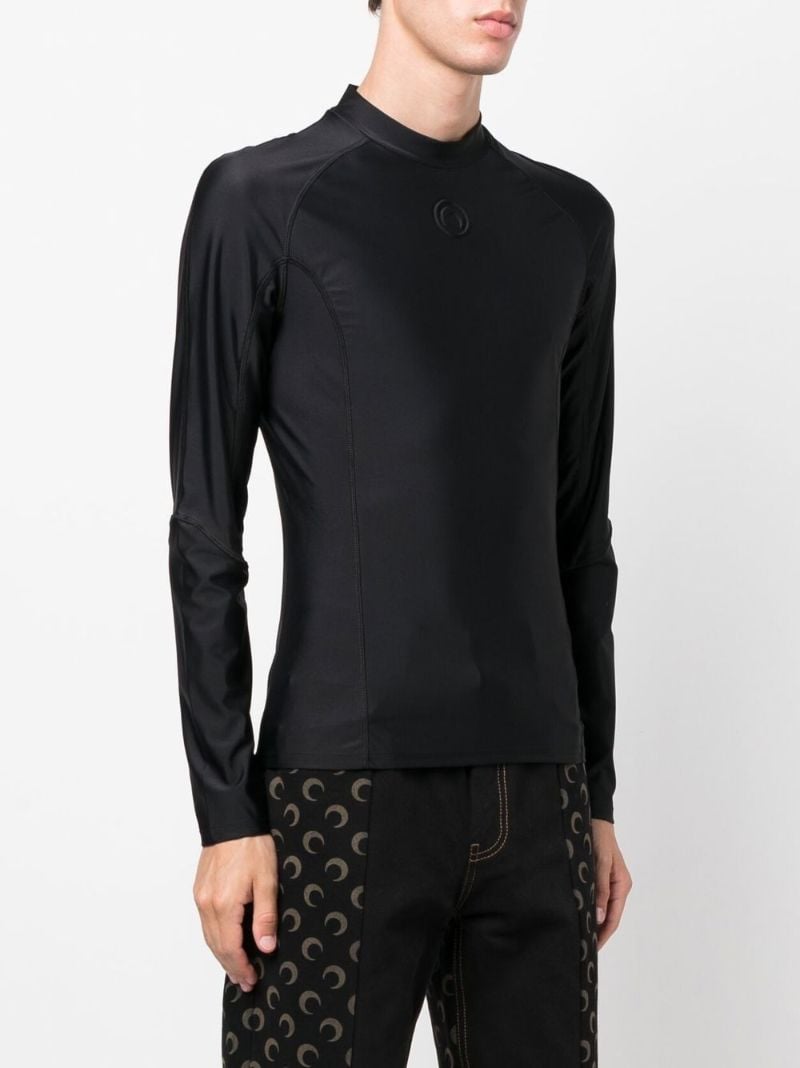 Black Logo Detail T-shirt