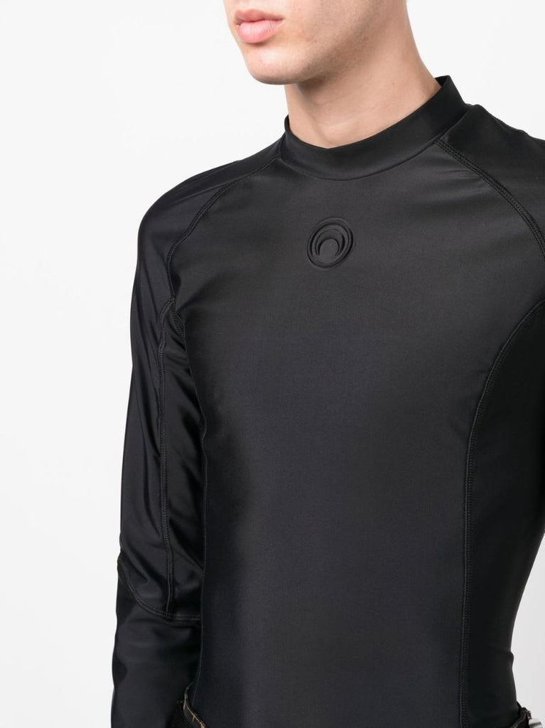 Black Logo Detail T-shirt