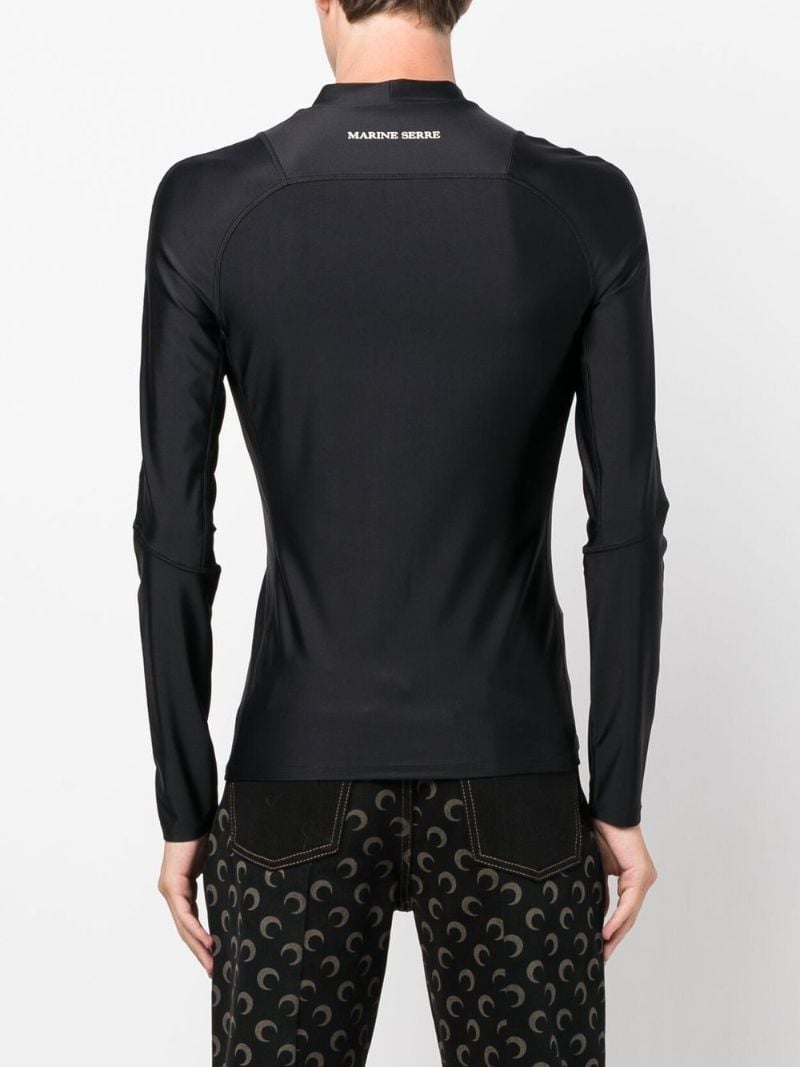 Black Logo Detail T-shirt