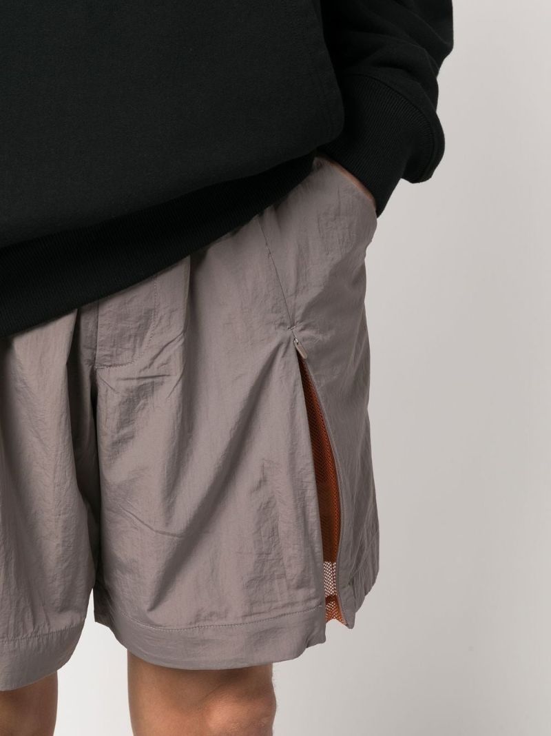 Grey Classic Shall Running Shorts