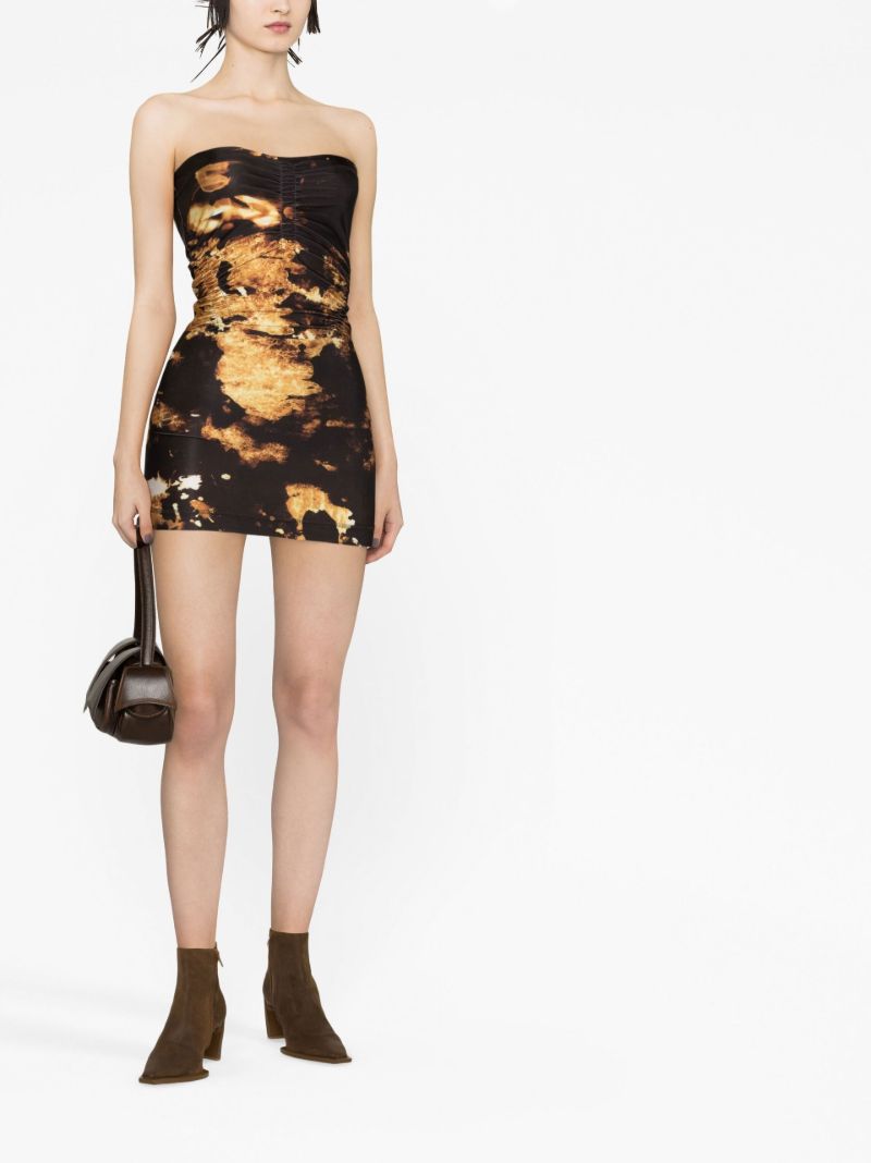 Black Skinn Mini Dress