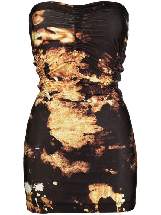 Black Skinn Mini Dress