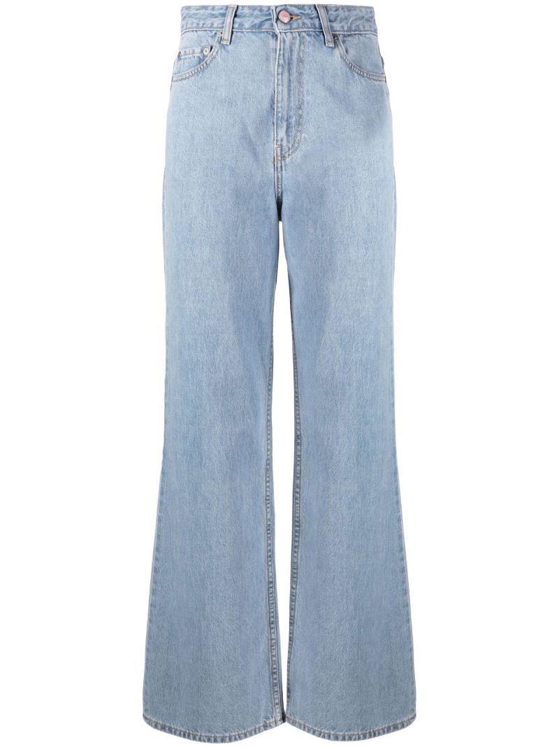 Blue Magny Wide-leg Jeans
