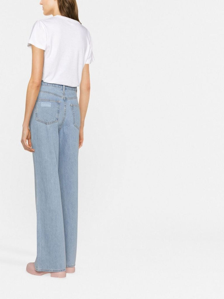 Blue Magny Wide-leg Jeans