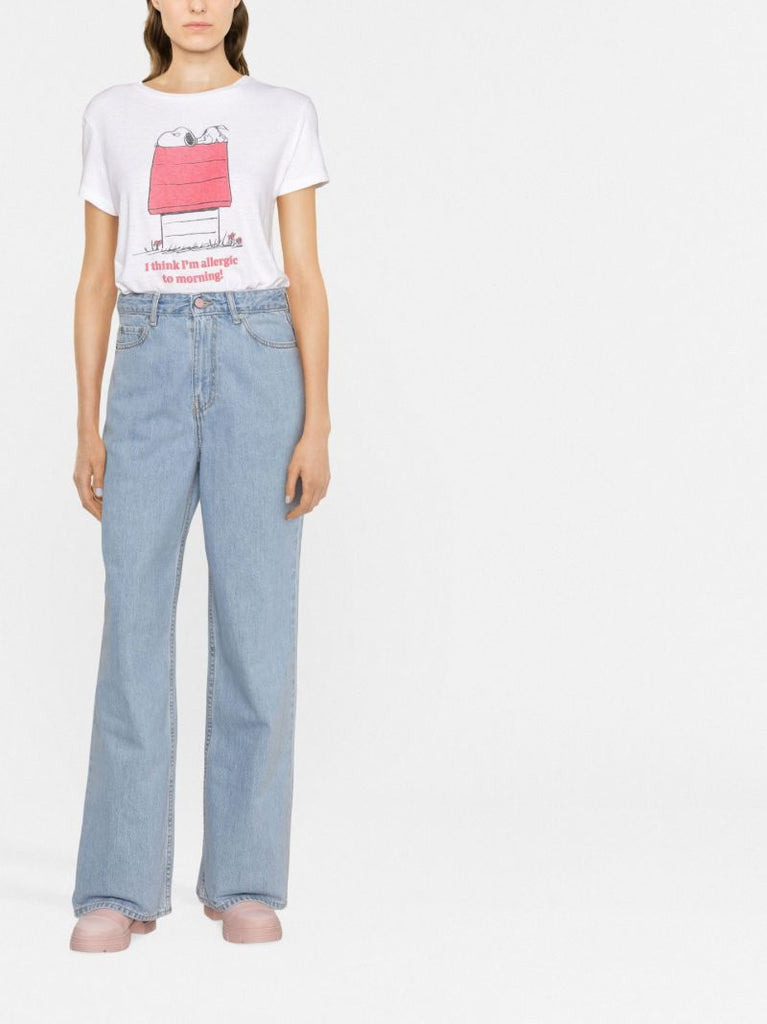 Blue Magny Wide-leg Jeans