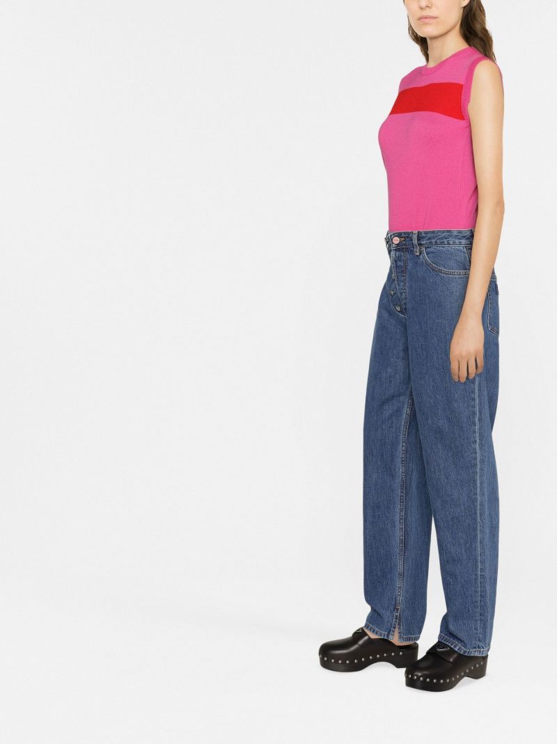 Blue Figni Straight-leg Jeans