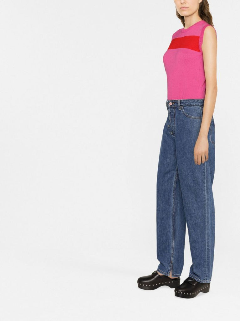 Blue Figni Straight-leg Jeans