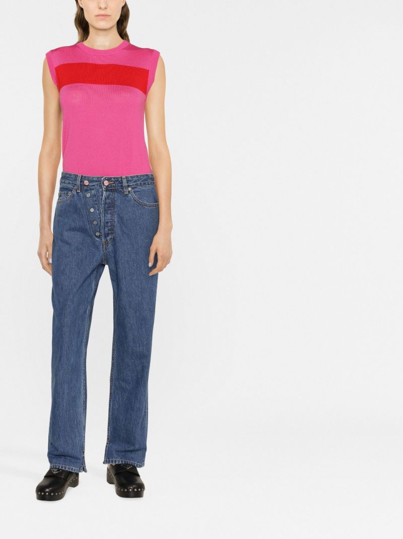 Blue Figni Straight-leg Jeans