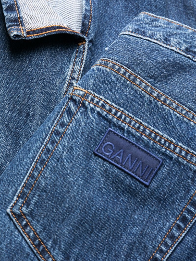 Blue Figni Straight-leg Jeans