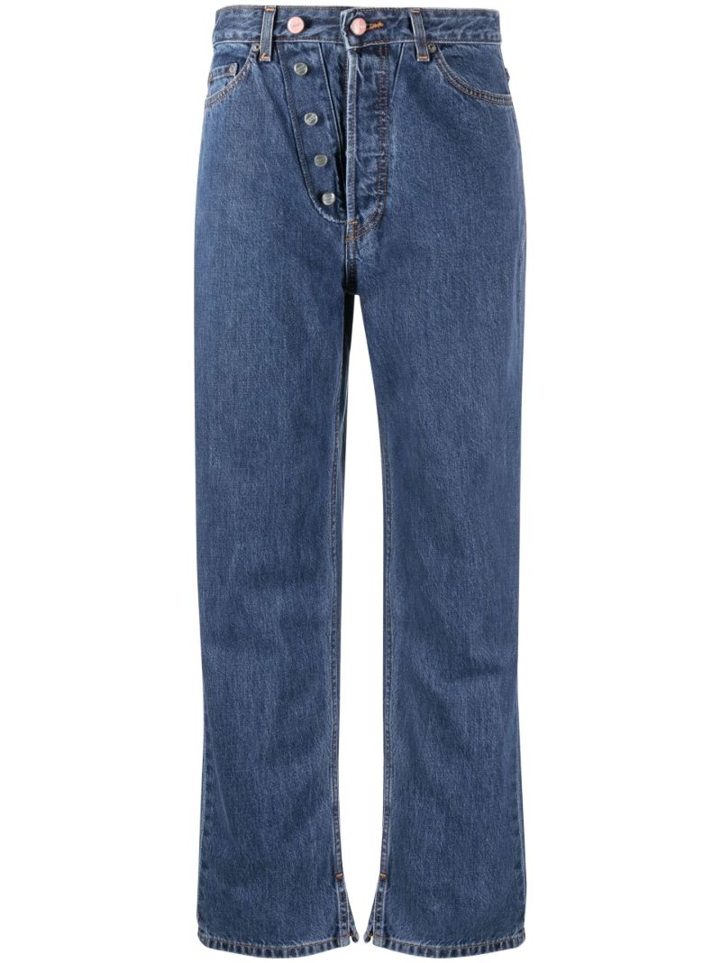 Blue Figni Straight-leg Jeans