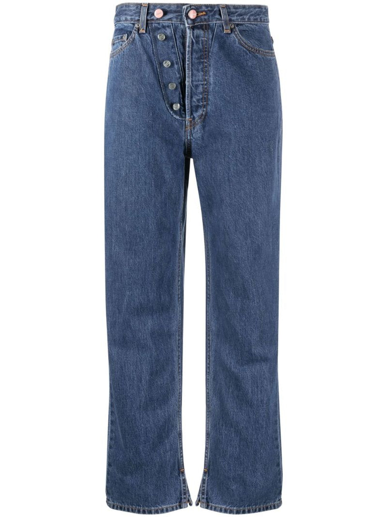 Blue Figni Straight-leg Jeans