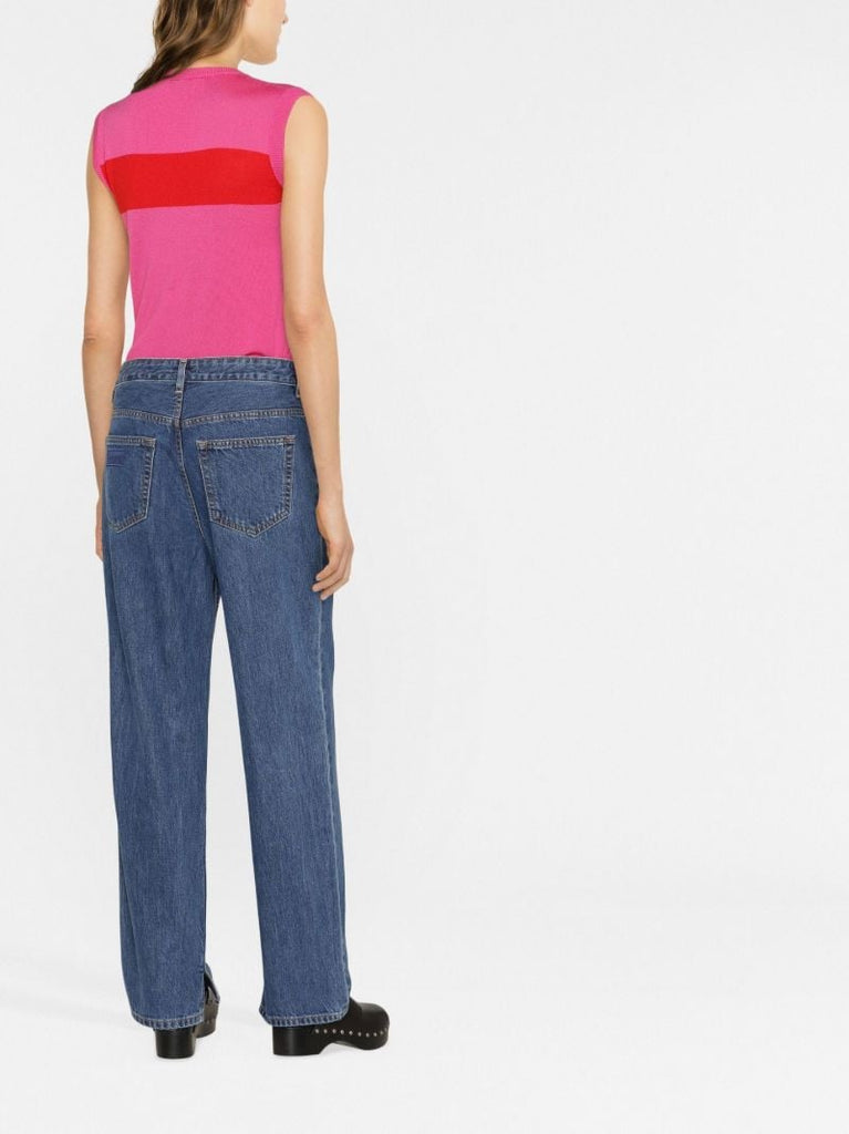 Blue Figni Straight-leg Jeans