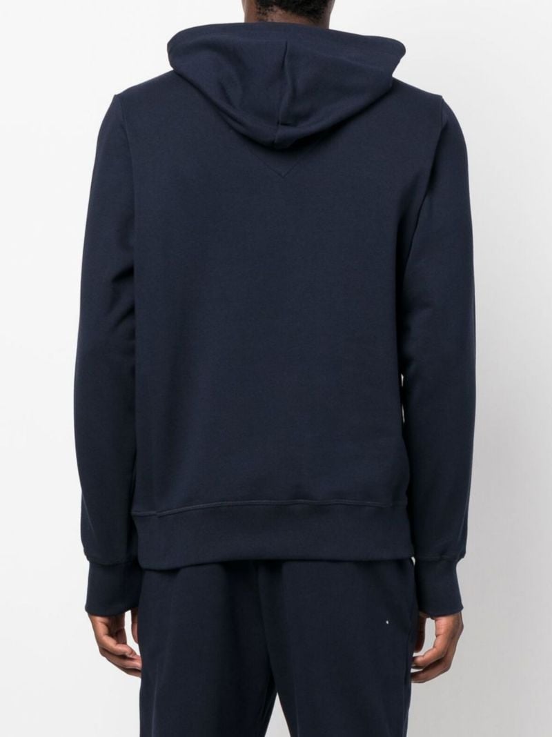 Navy Huron Cotton Hoodie