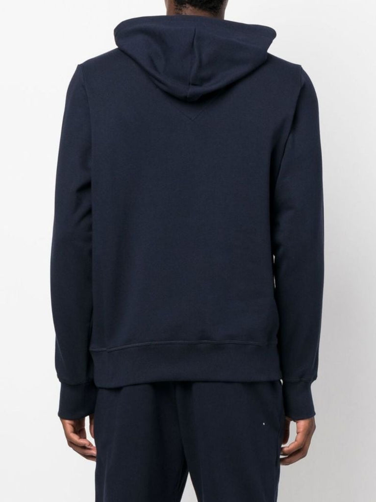 Navy Huron Cotton Hoodie