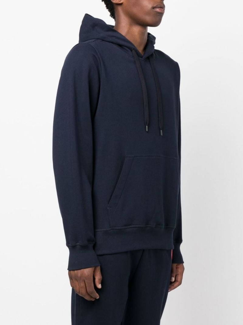 Navy Huron Cotton Hoodie