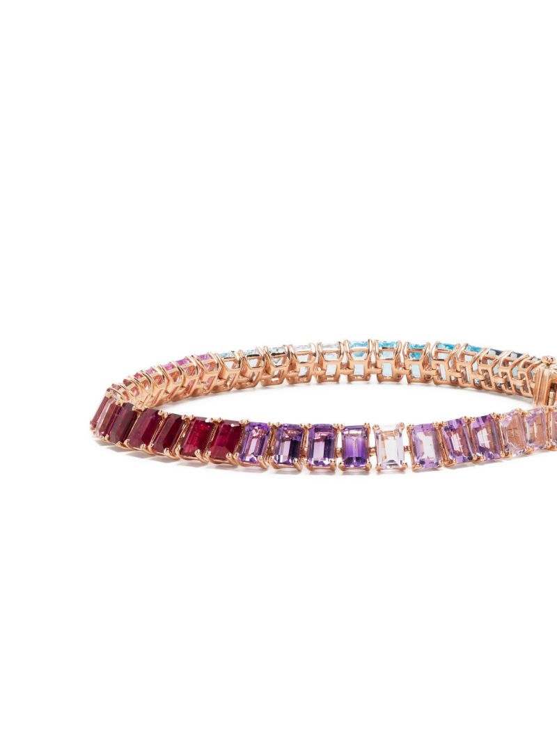18k Rose Gold Diamond Bracelet
