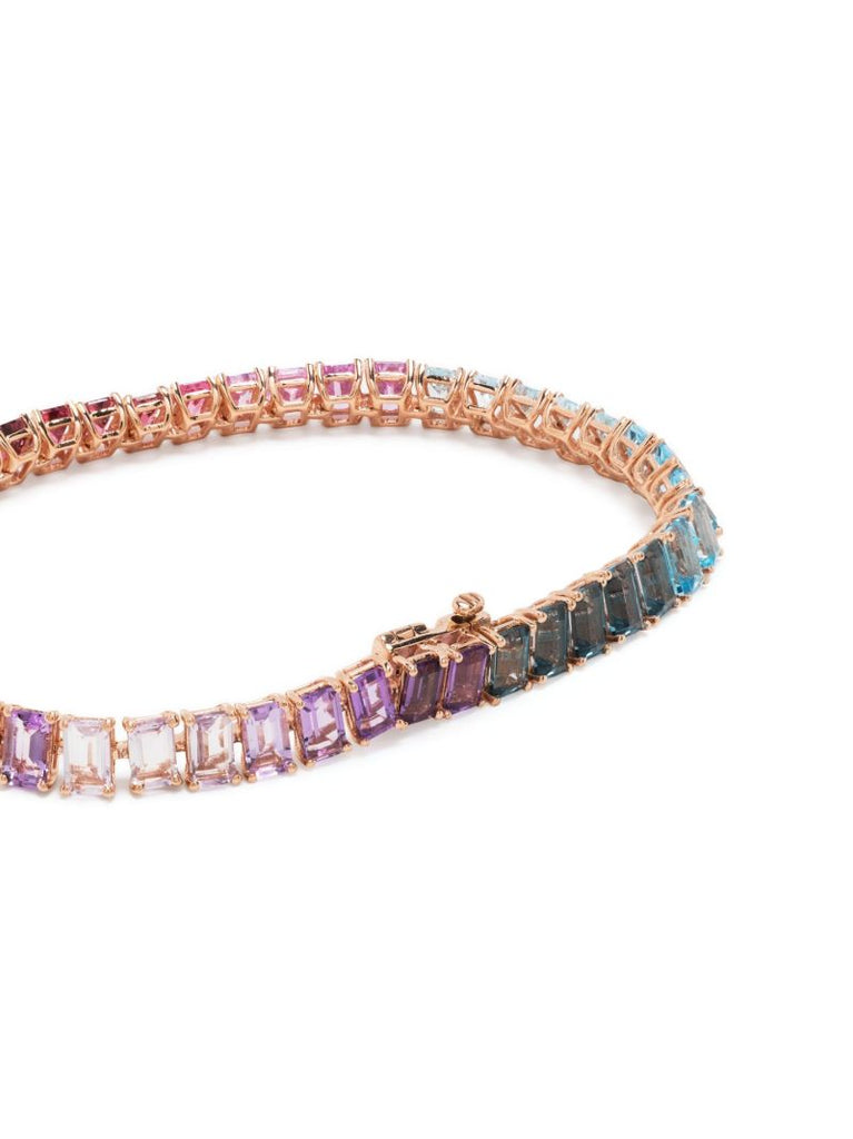 18k Rose Gold Diamond Bracelet