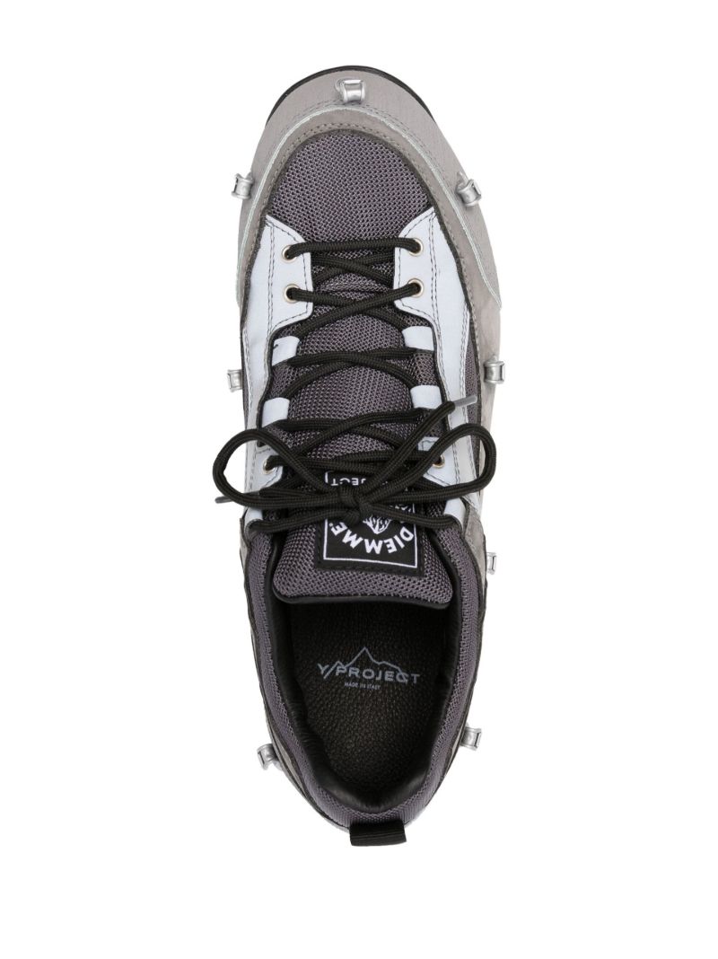 X Diemme Grey Grappa Trekking Low-top Sneakers