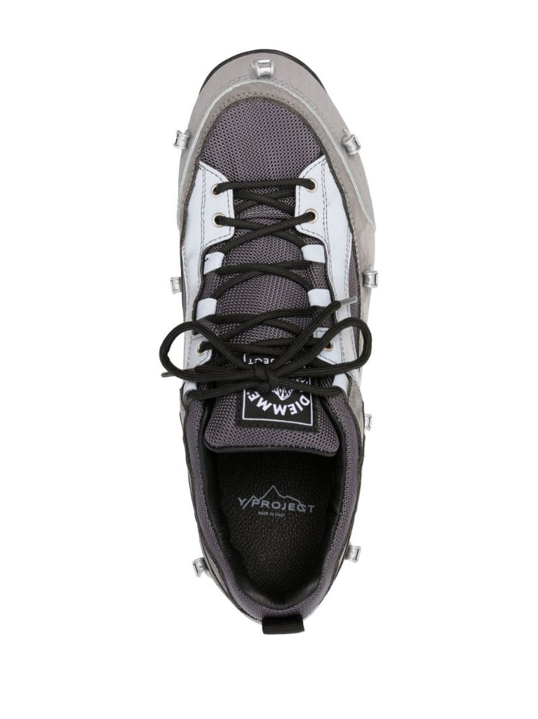 X Diemme Grey Grappa Trekking Low-top Sneakers