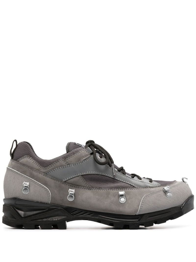 X Diemme Grey Grappa Trekking Low-top Sneakers