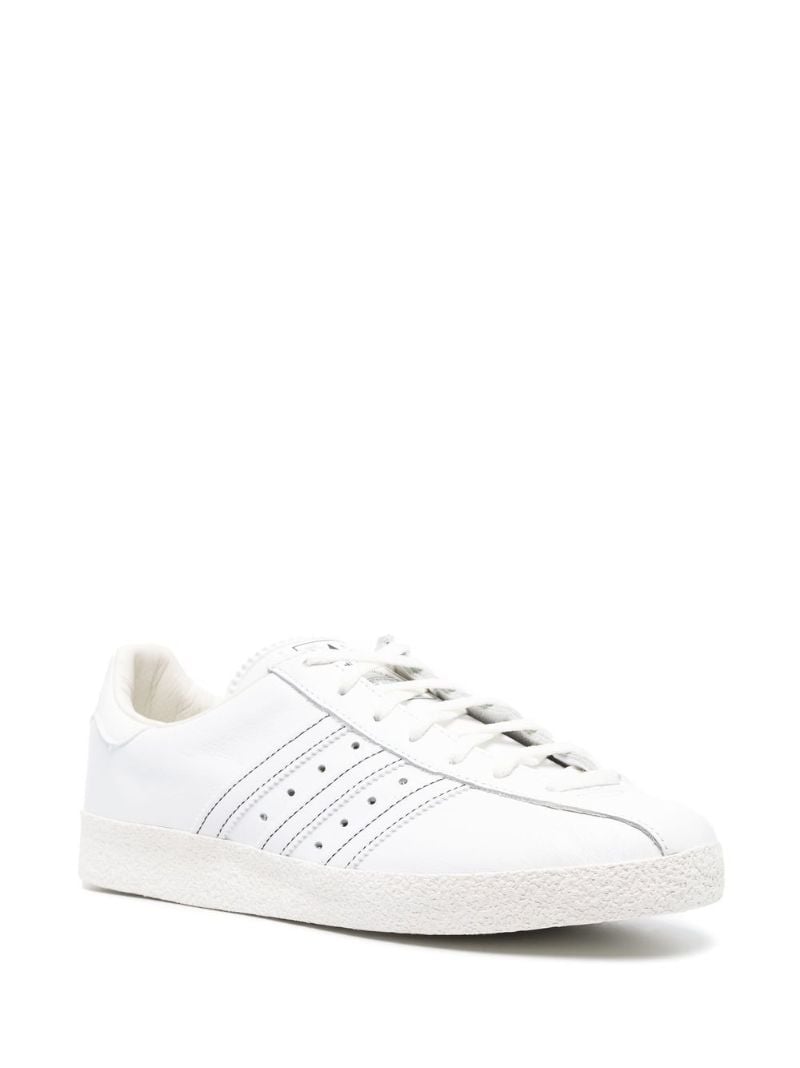 White Yabisah Spzl Low-top Leather Sneakers