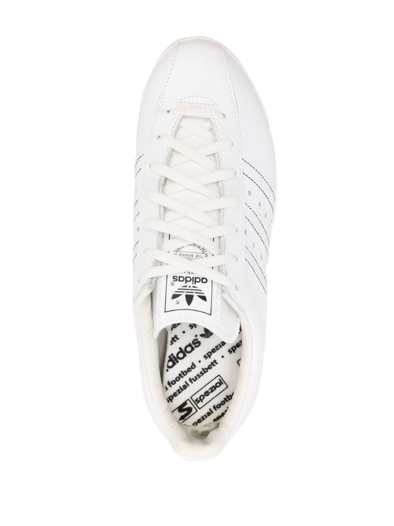 White Yabisah Spzl Low-top Leather Sneakers