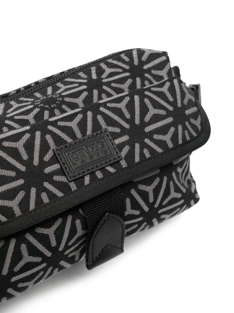 Black Courier Temari Belt Bag
