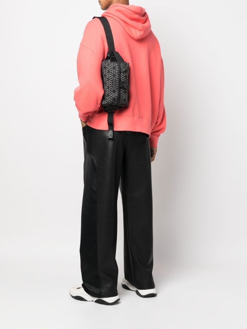 Black Courier Temari Belt Bag