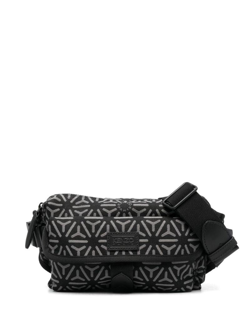 Black Courier Temari Belt Bag