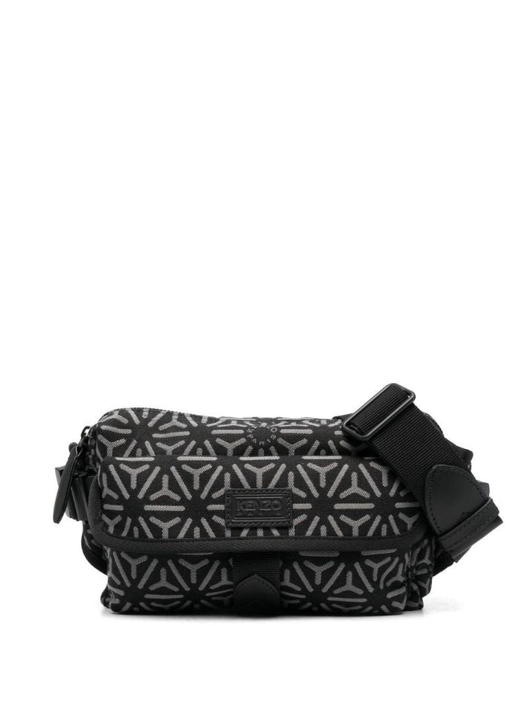 Black Courier Temari Belt Bag