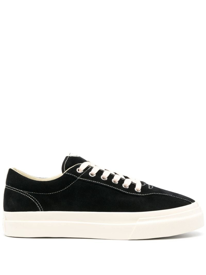 Black Dellow Suede Low-top Sneakers