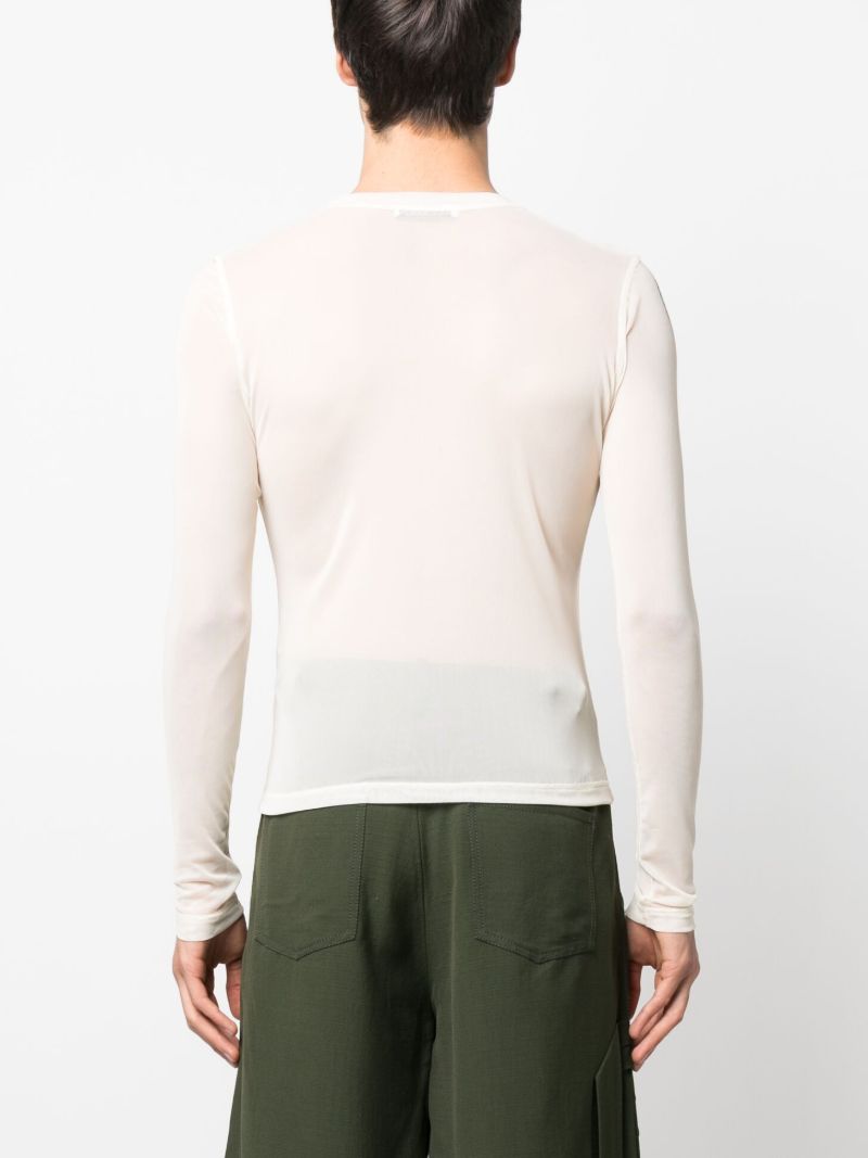 Neutral Rembrandt Sheer T-shirt