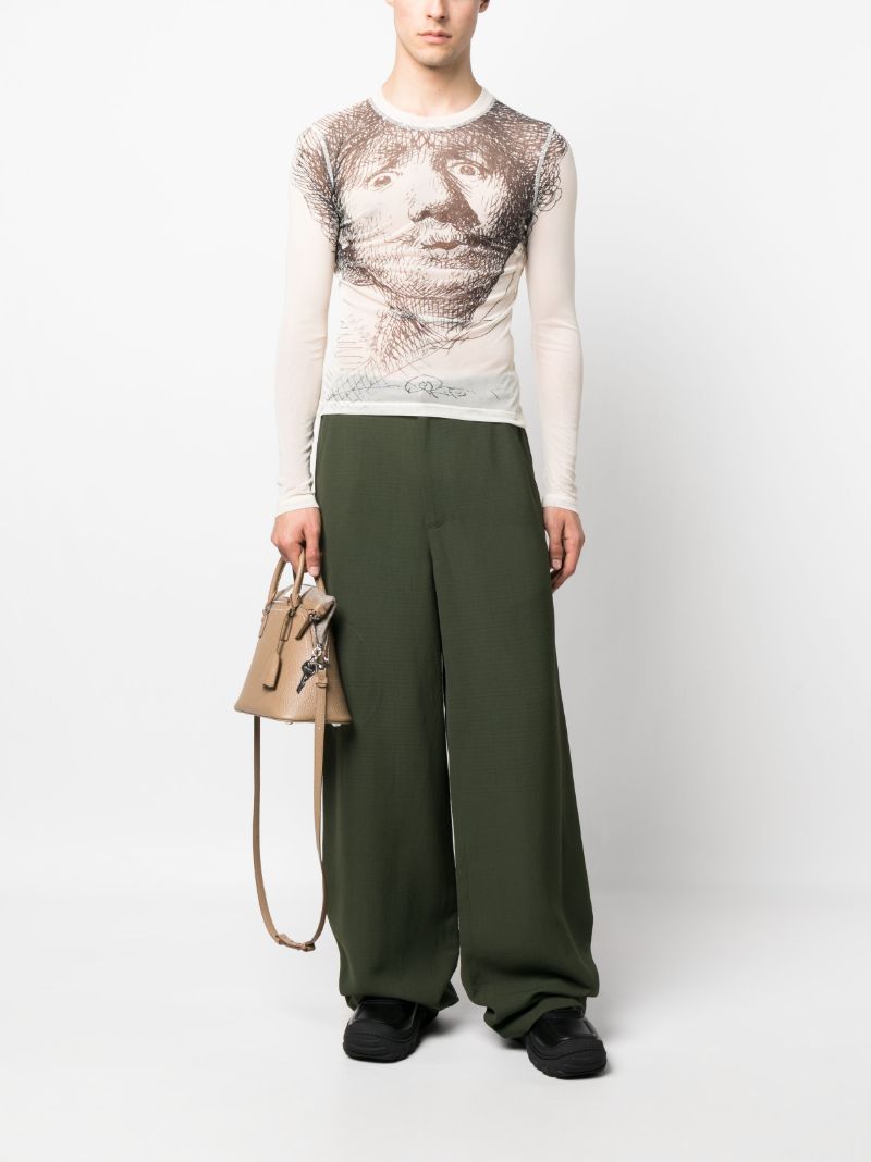 Neutral Rembrandt Sheer T-shirt
