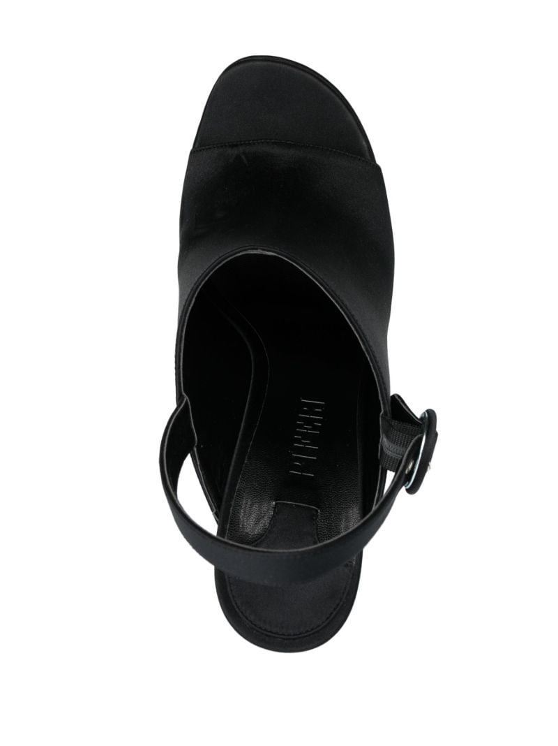 Black X X-elle 165 Platform Sandals
