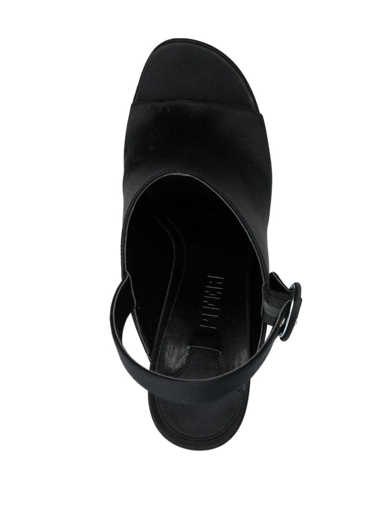 Black X X-elle 165 Platform Sandals