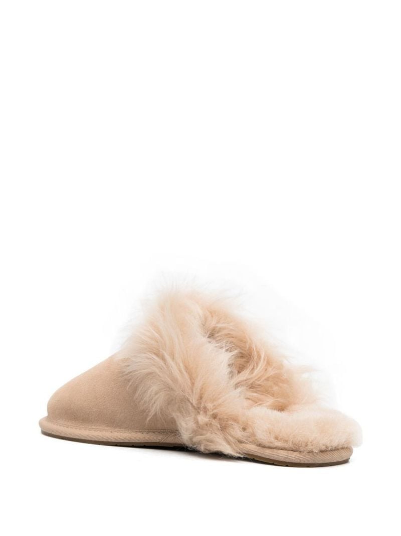 Neutral Scuff Sis Suede Slippers