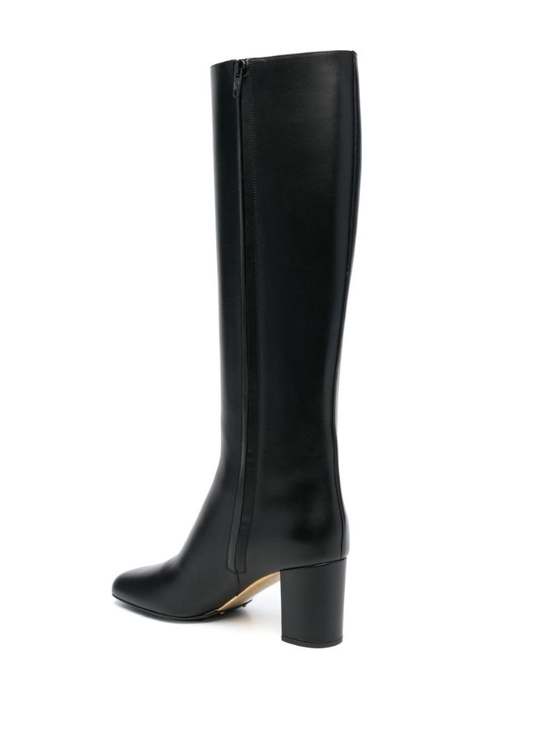 Black Vlogo 70 Leather Knee-high Boots