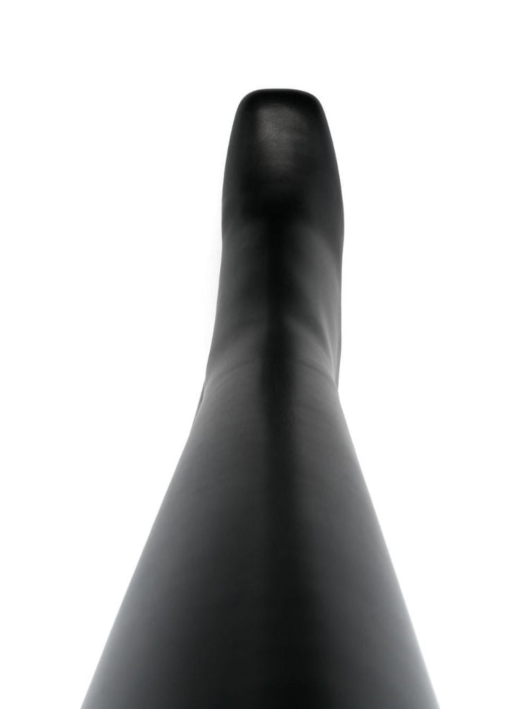 Black Vlogo 70 Leather Knee-high Boots
